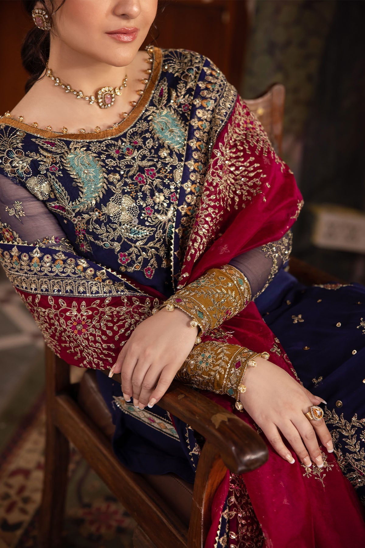Nureh | Alfaaz Formals |  NL-75 JUGNI -  Nureh Ladies Clothes - Original Designer Dress - House of Maryam