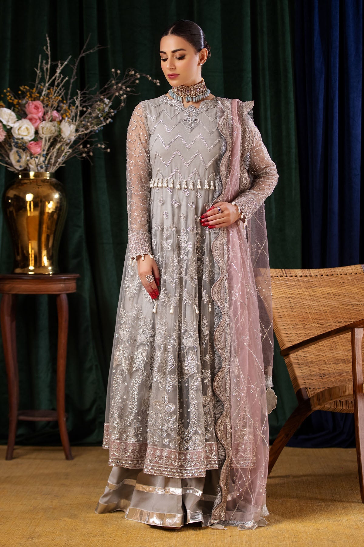 Nureh | Aroha Formals |  AR-06 -  Nureh Ladies Clothes - Original Designer Dress - House of Maryam