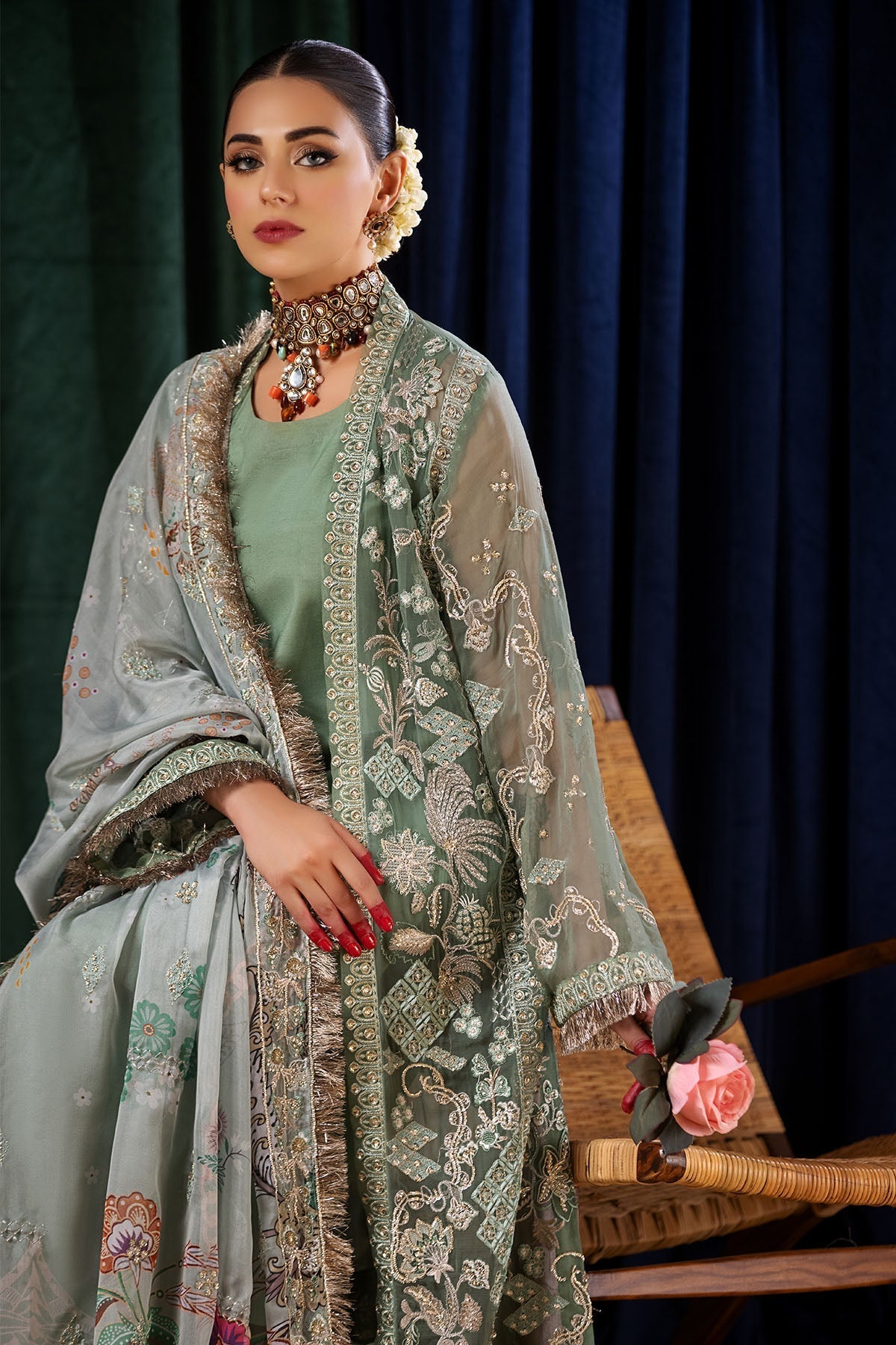 Nureh | Aroha Formals |  AR-03 -  Nureh Ladies Clothes - Original Designer Dress - House of Maryam