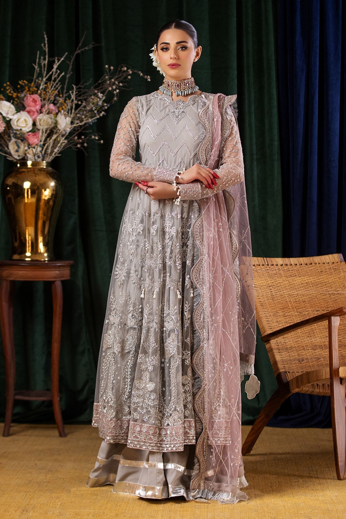 Nureh | Aroha Formals |  AR-06 -  Nureh Ladies Clothes - Original Designer Dress - House of Maryam