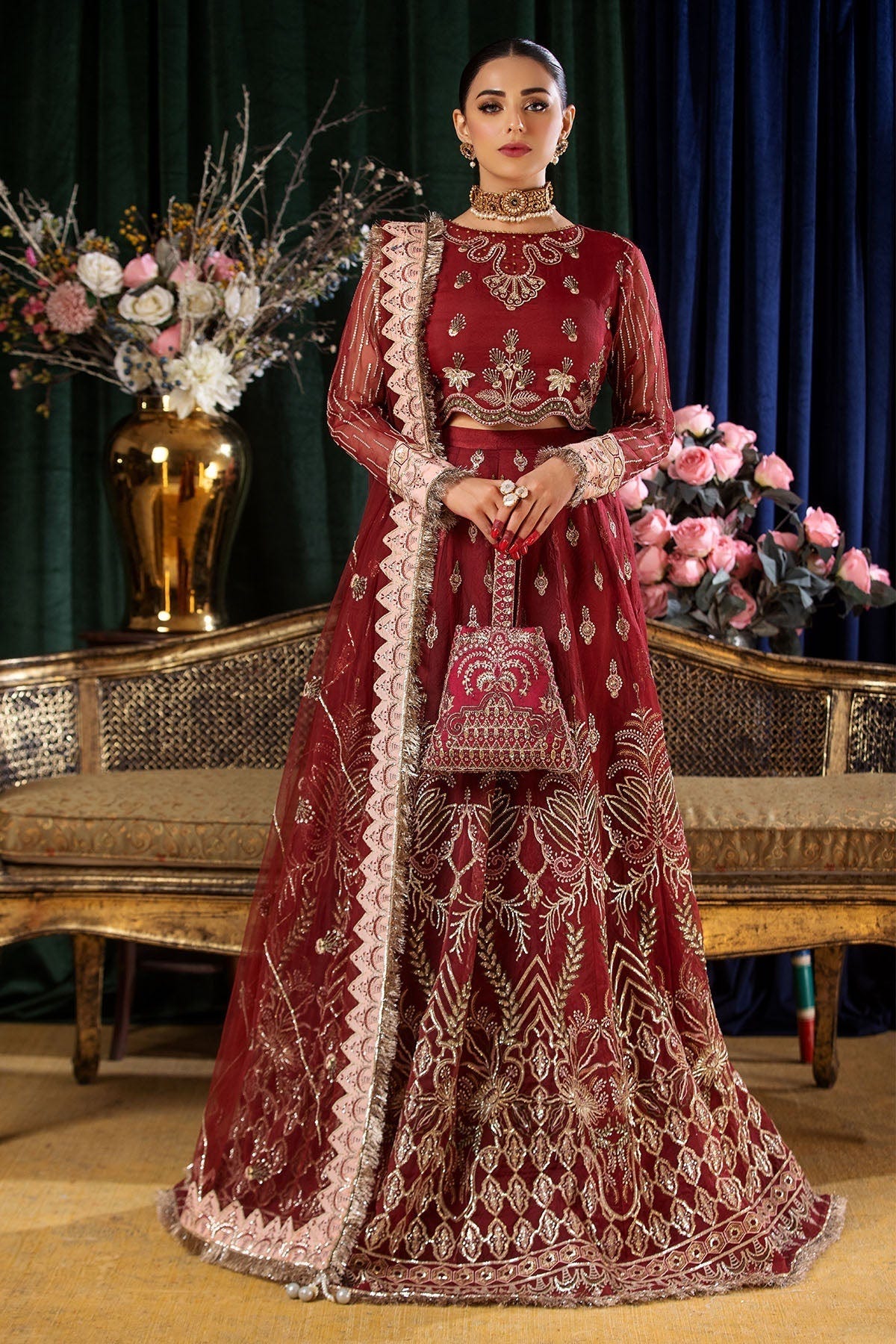 Nureh | Aroha Formals |  AR-02 -  Nureh Ladies Clothes - Original Designer Dress - House of Maryam