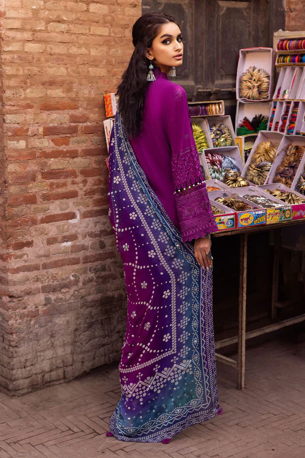Nureh | Bazaar Lawn Chikankari 24 | NS-125 -  Nureh Luxury - Original Designer Dress - House of Maryam