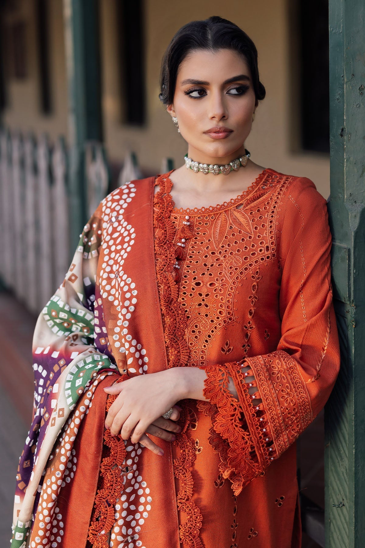 Nureh | Bazaar Winter 24 | NE-116 by Designer Nureh - House of Maryam - Pakistani Designer Ethnic Wear in {{ shop.shopifyCountryName }}