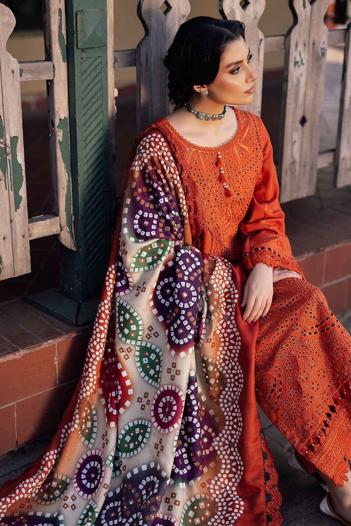 Nureh | Bazaar Winter 24 | NE-116 by Designer Nureh - House of Maryam - Pakistani Designer Ethnic Wear in {{ shop.shopifyCountryName }}