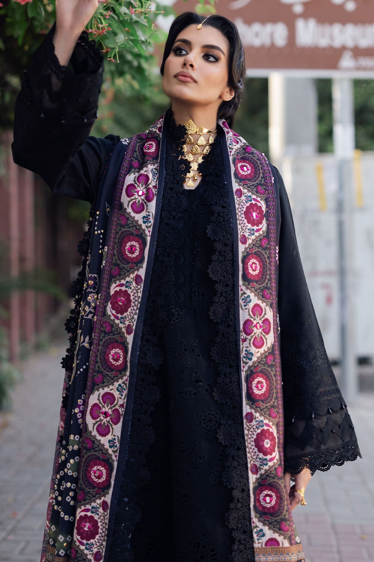 Nureh | Bazaar Winter 24 | NE-115 by Designer Nureh - House of Maryam - Pakistani Designer Ethnic Wear in {{ shop.shopifyCountryName }}