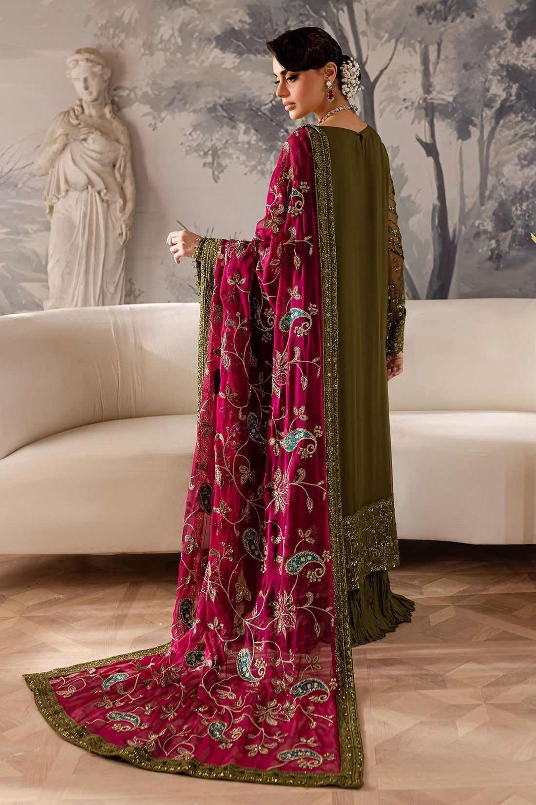 Nureh | Elanora Formals 24| NEL-56 by Designer Nureh - House of Maryam - Pakistani Designer Ethnic Wear in {{ shop.shopifyCountryName }}