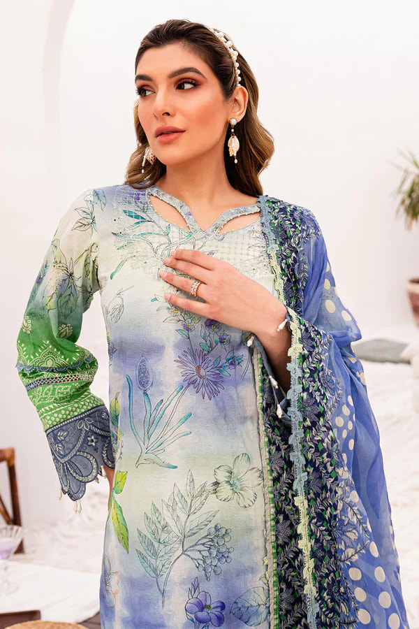 Nureh | Gardenia Lawn 24 | NSG-147 -  Nureh Luxury - Original Designer Dress - House of Maryam