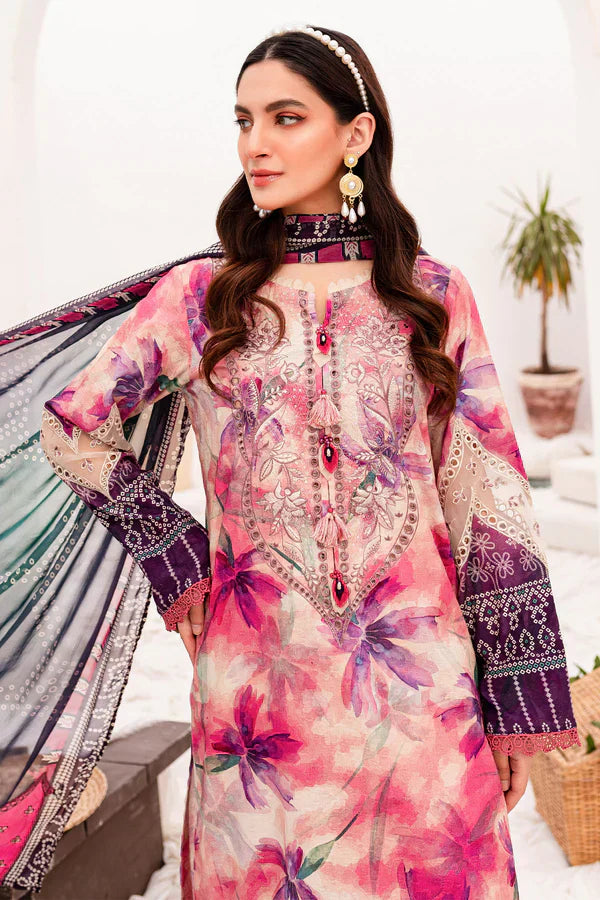Nureh | Gardenia Lawn 24 | NSG-146 -  Nureh Luxury - Original Designer Dress - House of Maryam