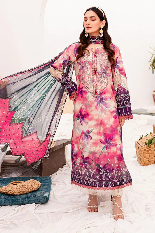 Nureh | Gardenia Lawn 24 | NSG-146 -  Nureh Luxury - Original Designer Dress - House of Maryam