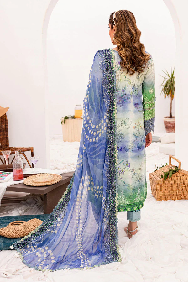 Nureh | Gardenia Lawn 24 | NSG-147 -  Nureh Luxury - Original Designer Dress - House of Maryam