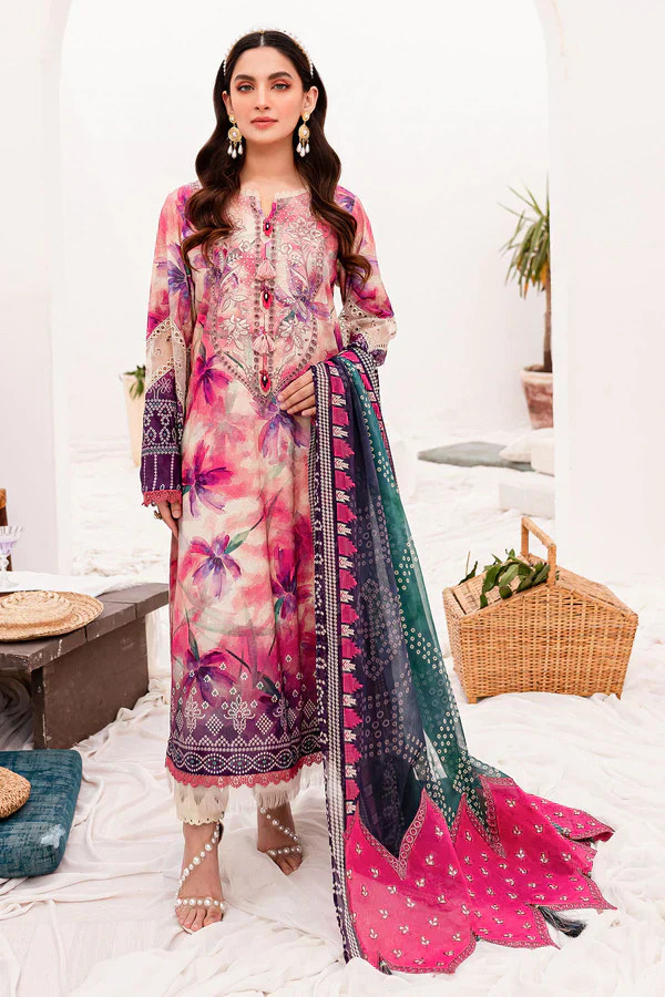 Nureh | Gardenia Lawn 24 | NSG-146 -  Nureh Luxury - Original Designer Dress - House of Maryam