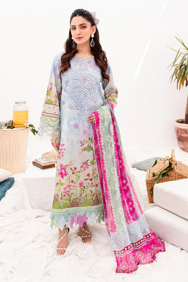 Nureh | Gardenia Lawn 24 | NSG-141 by Designer Nureh - House of Maryam - Pakistani Designer Ethnic Wear in {{ shop.shopifyCountryName }}