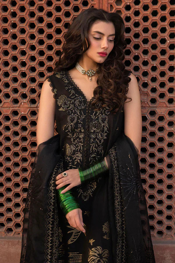 Nureh | Jacquard Lawn | Aruba -  Nureh Luxury - Original Designer Dress - House of Maryam