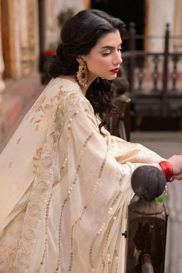Nureh | Jacquard Lawn | Alif -  Nureh Luxury - Original Designer Dress - House of Maryam