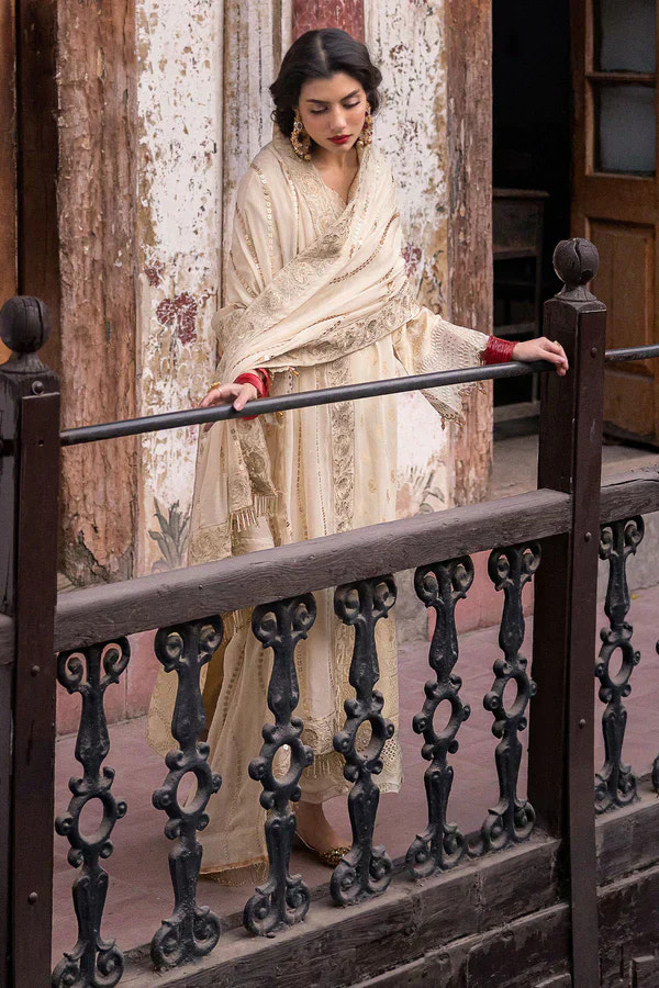 Nureh | Jacquard Lawn | Alif -  Nureh Luxury - Original Designer Dress - House of Maryam