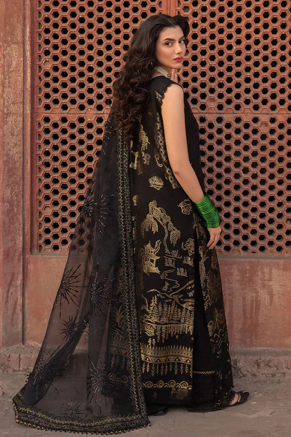 Nureh | Jacquard Lawn | Aruba -  Nureh Luxury - Original Designer Dress - House of Maryam