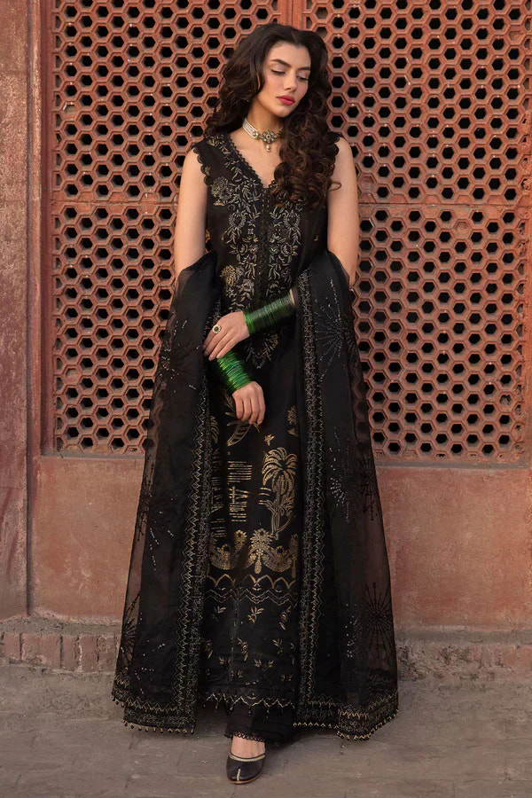 Nureh | Jacquard Lawn | Aruba -  Nureh Luxury - Original Designer Dress - House of Maryam
