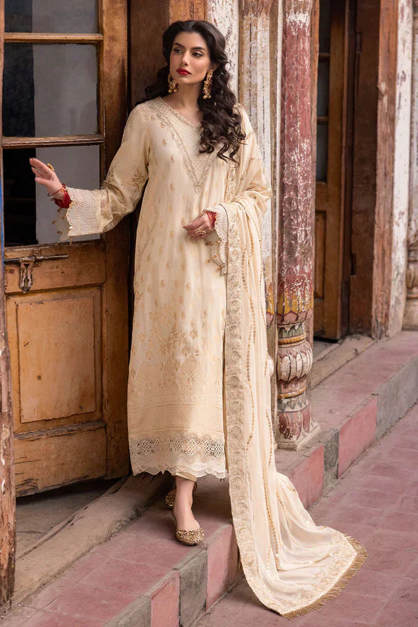 Nureh | Jacquard Lawn | Alif -  Nureh Luxury - Original Designer Dress - House of Maryam