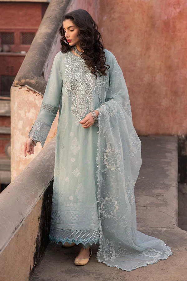Nureh | Jacquard Lawn | Vasl -  Nureh Luxury - Original Designer Dress - House of Maryam