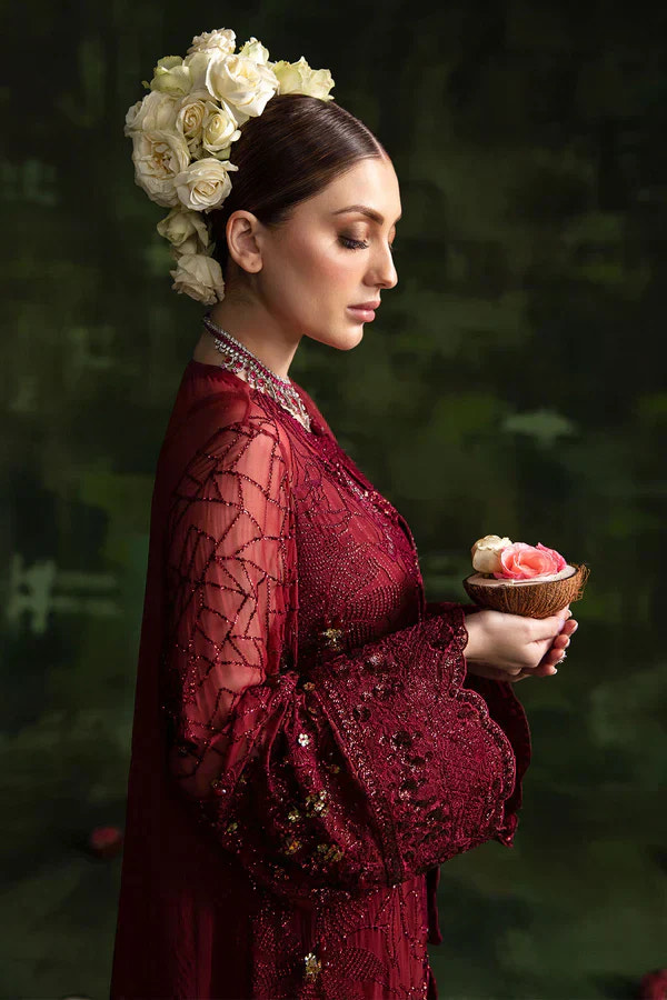 Nureh | Wedding Formals 24 | Russian Red -  Nureh Bridal - Original Designer Dress - House of Maryam
