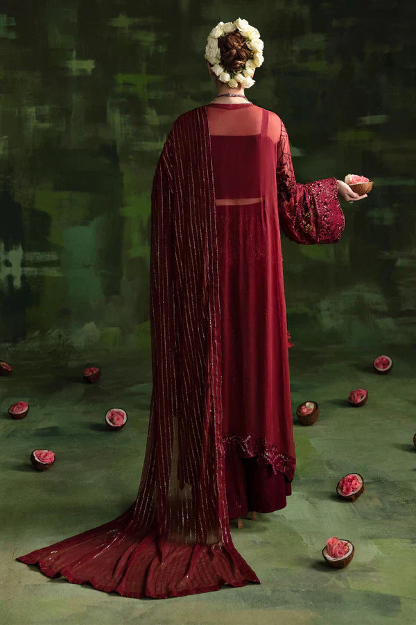 Nureh | Wedding Formals 24 | Russian Red -  Nureh Bridal - Original Designer Dress - House of Maryam