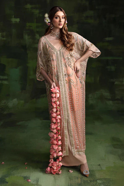Nureh | Wedding Formals 24 | Sheer Pink -  Nureh Bridal - Original Designer Dress - House of Maryam