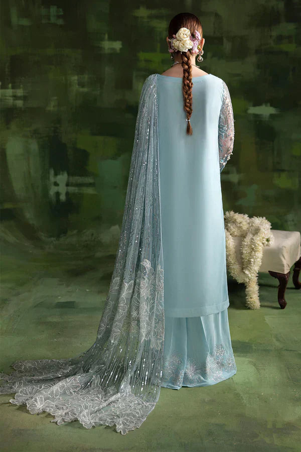 Nureh | Wedding Formals 24 | Aqua Moon by Designer Nureh - House of Maryam - Pakistani Designer Ethnic Wear in {{ shop.shopifyCountryName }}