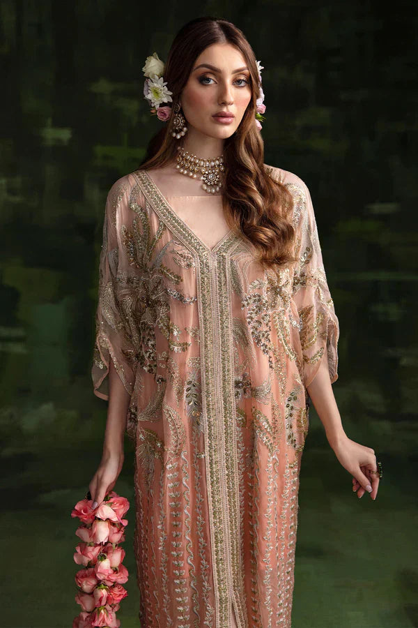 Nureh | Wedding Formals 24 | Sheer Pink -  Nureh Bridal - Original Designer Dress - House of Maryam