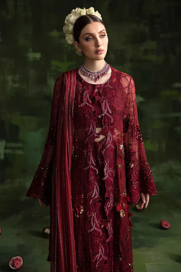 Nureh | Wedding Formals 24 | Russian Red -  Nureh Bridal - Original Designer Dress - House of Maryam
