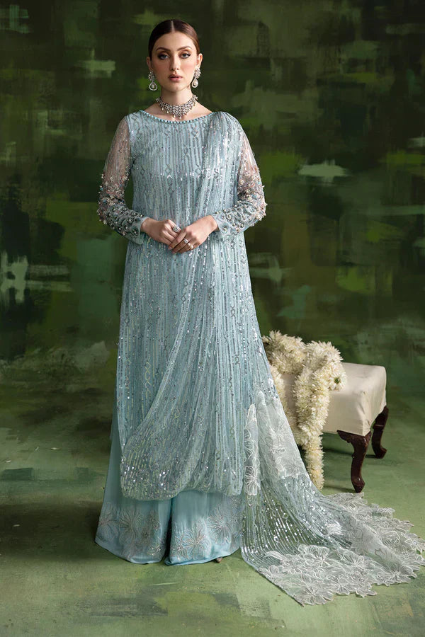 Nureh | Wedding Formals 24 | Aqua Moon by Designer Nureh - House of Maryam - Pakistani Designer Ethnic Wear in {{ shop.shopifyCountryName }}