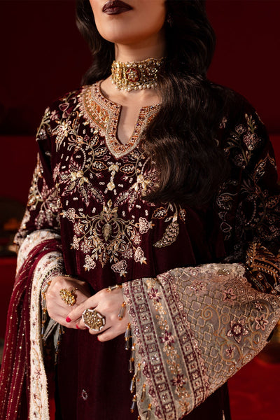 Nureh | Maya Velvet |  NW-89 -  Nureh Ladies Clothes - Original Designer Dress - House of Maryam