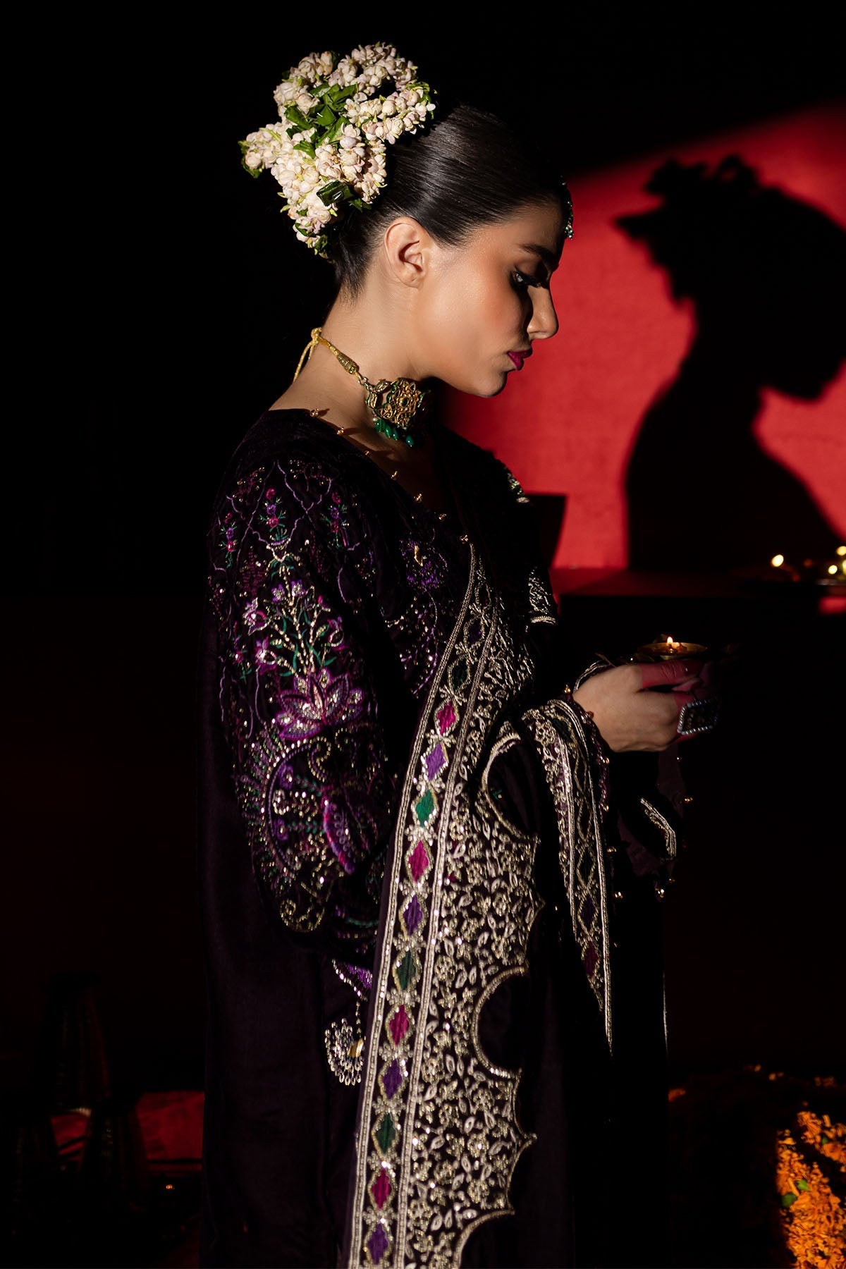Nureh | Maya Velvet |  NW-91 -  Nureh Ladies Clothes - Original Designer Dress - House of Maryam