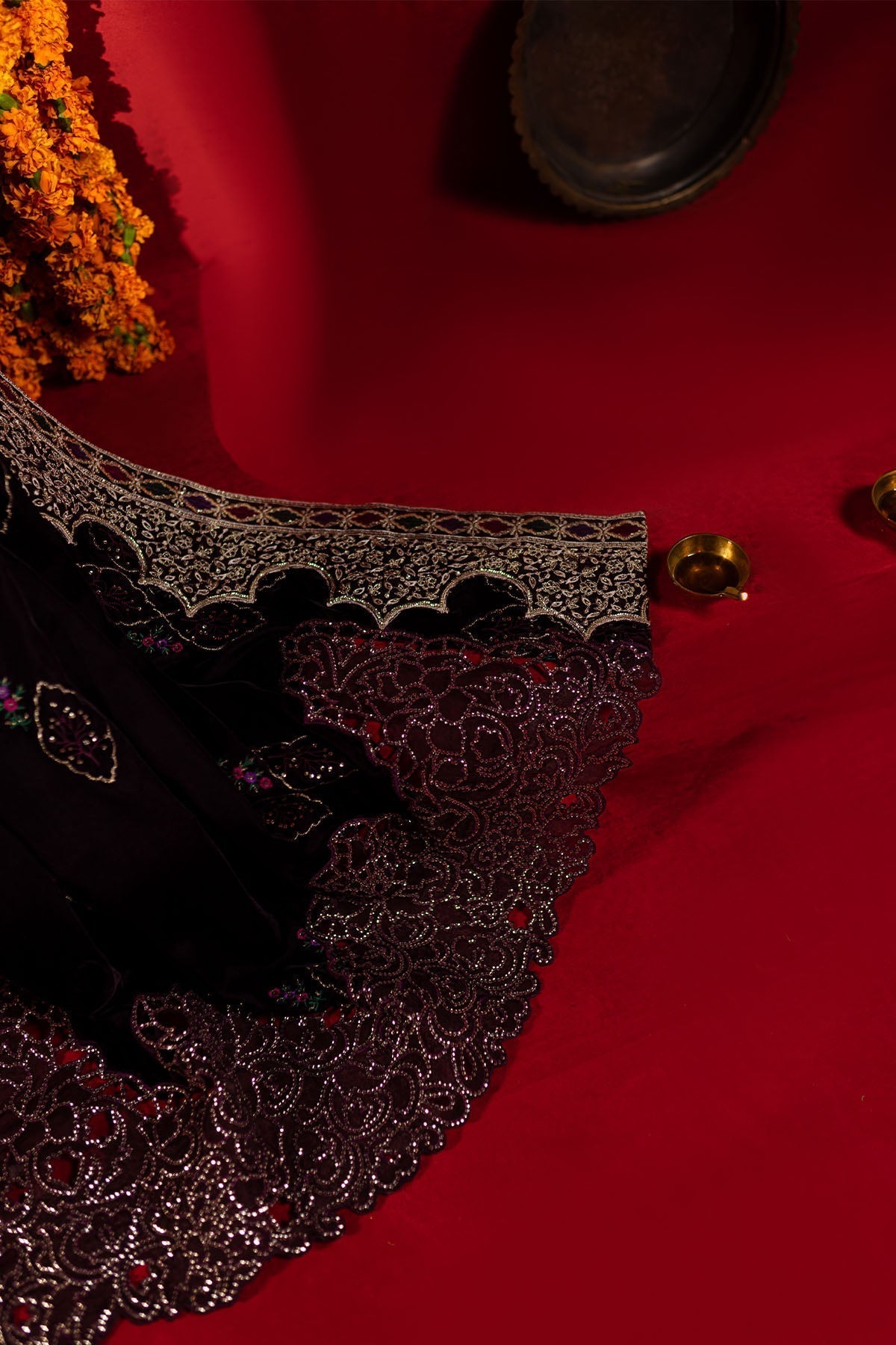Nureh | Maya Velvet |  NW-91 -  Nureh Ladies Clothes - Original Designer Dress - House of Maryam