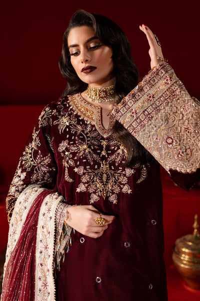 Nureh | Maya Velvet |  NW-89 -  Nureh Ladies Clothes - Original Designer Dress - House of Maryam