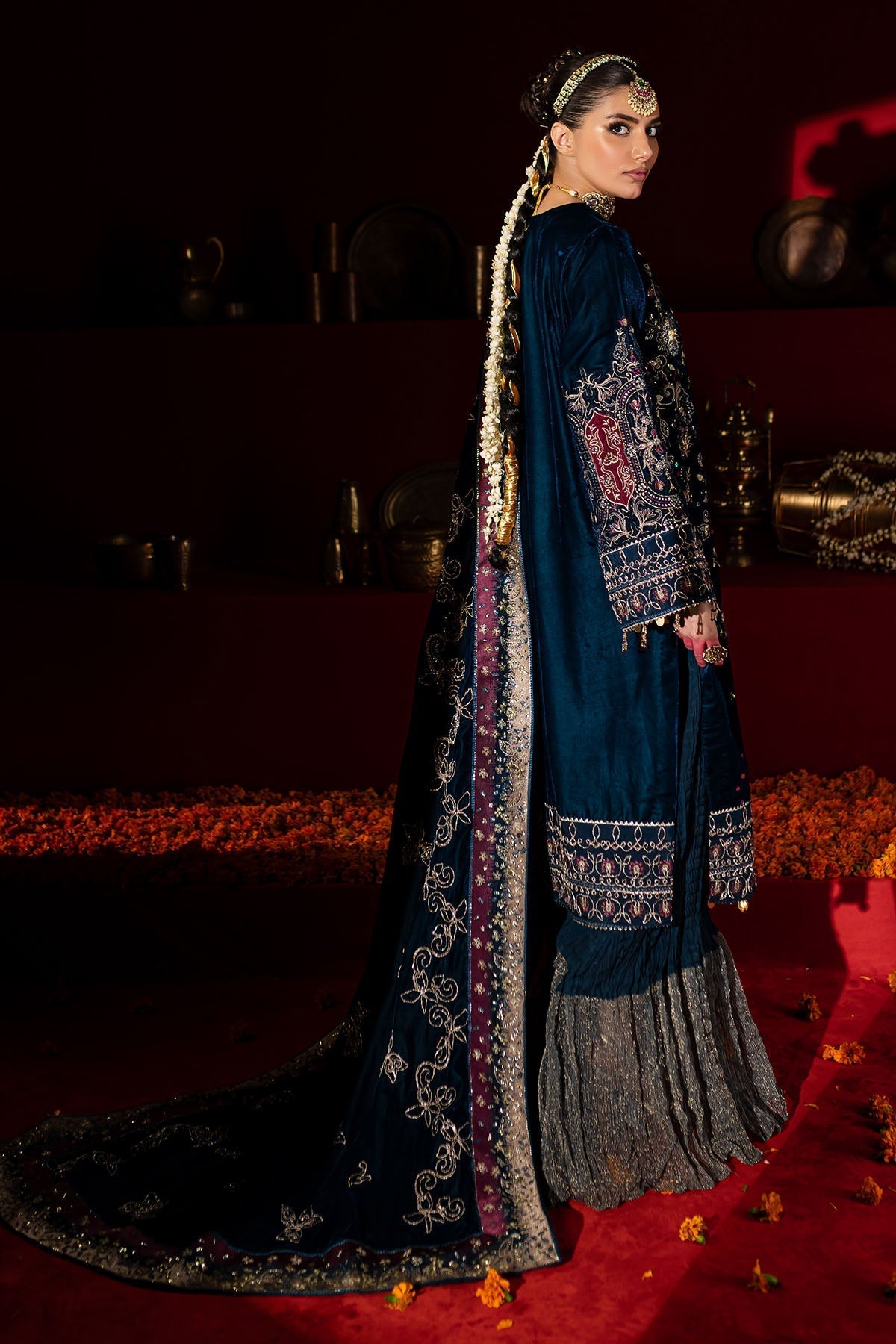 Nureh | Maya Velvet |  NW-90 -  Nureh Ladies Clothes - Original Designer Dress - House of Maryam