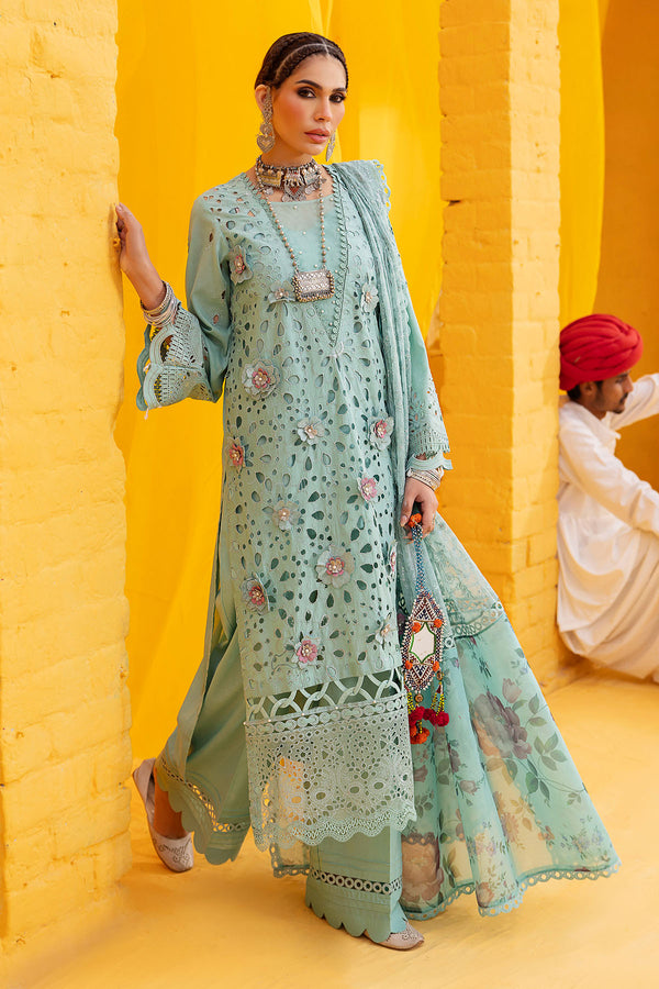 Nureh | Mela Luxury Lawn | NDS-102 -  Nureh Luxury - Original Designer Dress - House of Maryam