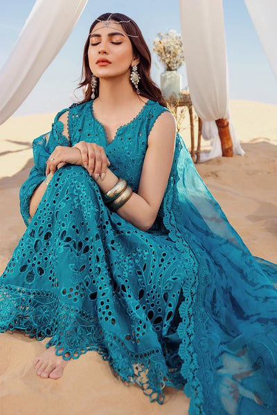 Nureh | Sehra Swiss Voil Lawn | BOSCO - NE-78 -  Nureh Luxury - Original Designer Dress - House of Maryam