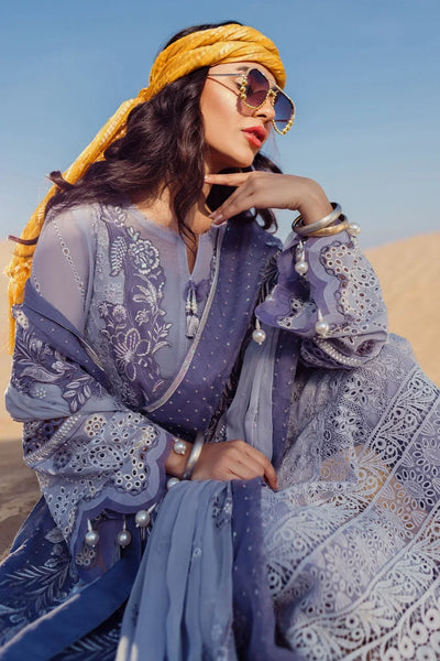 Nureh | Sehra Swiss Voil Lawn | CAMEO - NE-80 -  Nureh Luxury - Original Designer Dress - House of Maryam