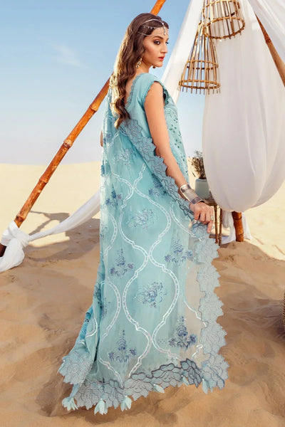 Nureh | Sehra Swiss Voil Lawn | AROOSH - NE-76 -  Nureh Luxury - Original Designer Dress - House of Maryam