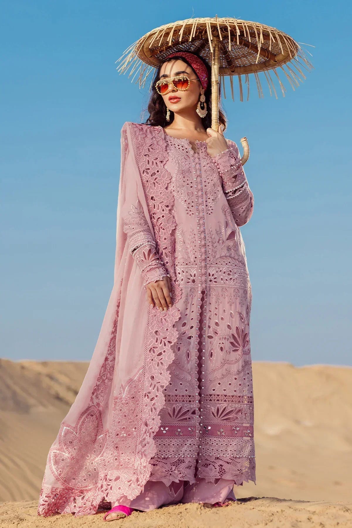 Nureh | Sehra Swiss Voil Lawn | CARNIVAL - NE-73 -  Nureh Luxury - Original Designer Dress - House of Maryam