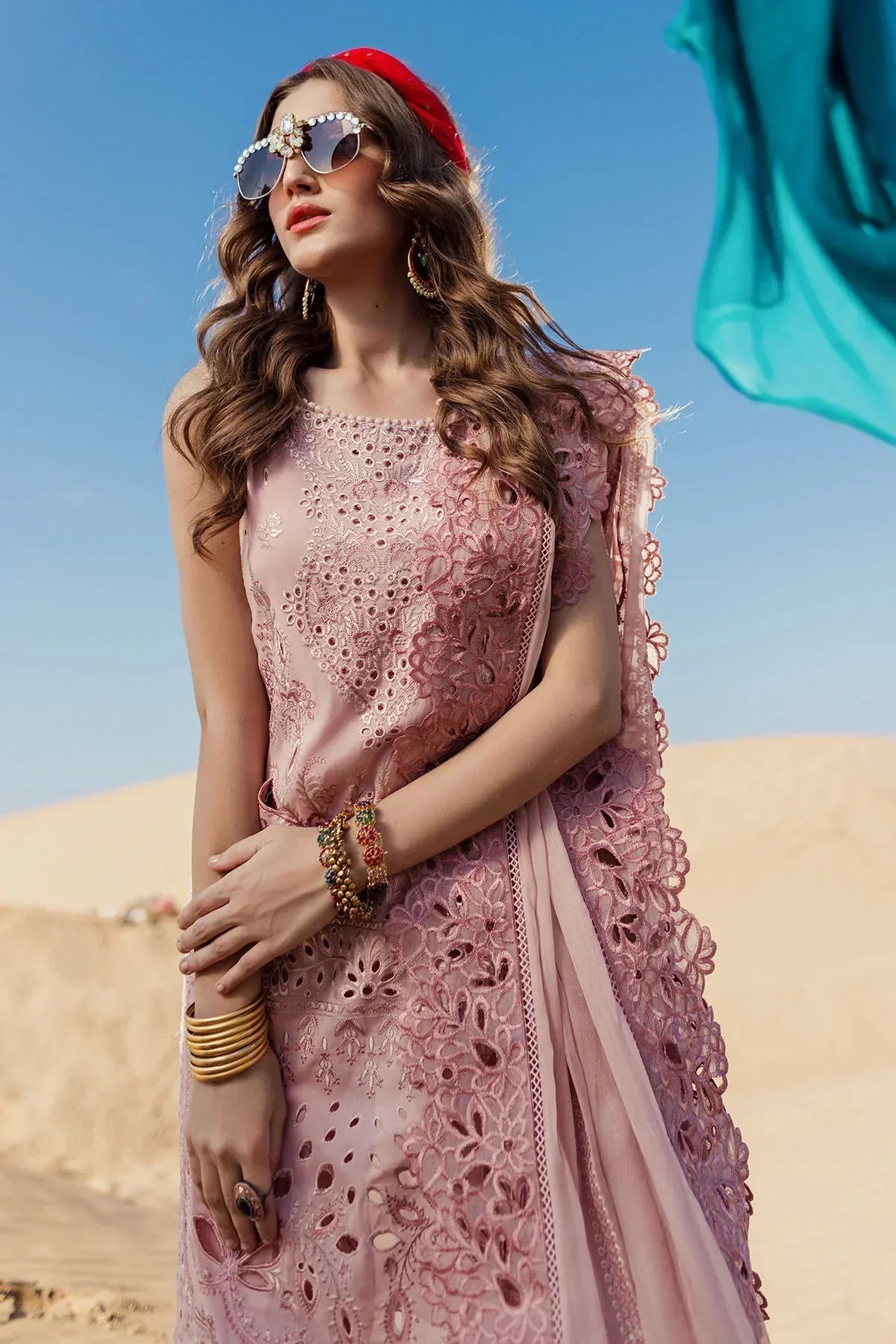 Nureh | Sehra Swiss Voil Lawn | CARNIVAL - NE-73 by Designer Nureh - House of Maryam - Pakistani Designer Ethnic Wear in {{ shop.shopifyCountryName }}