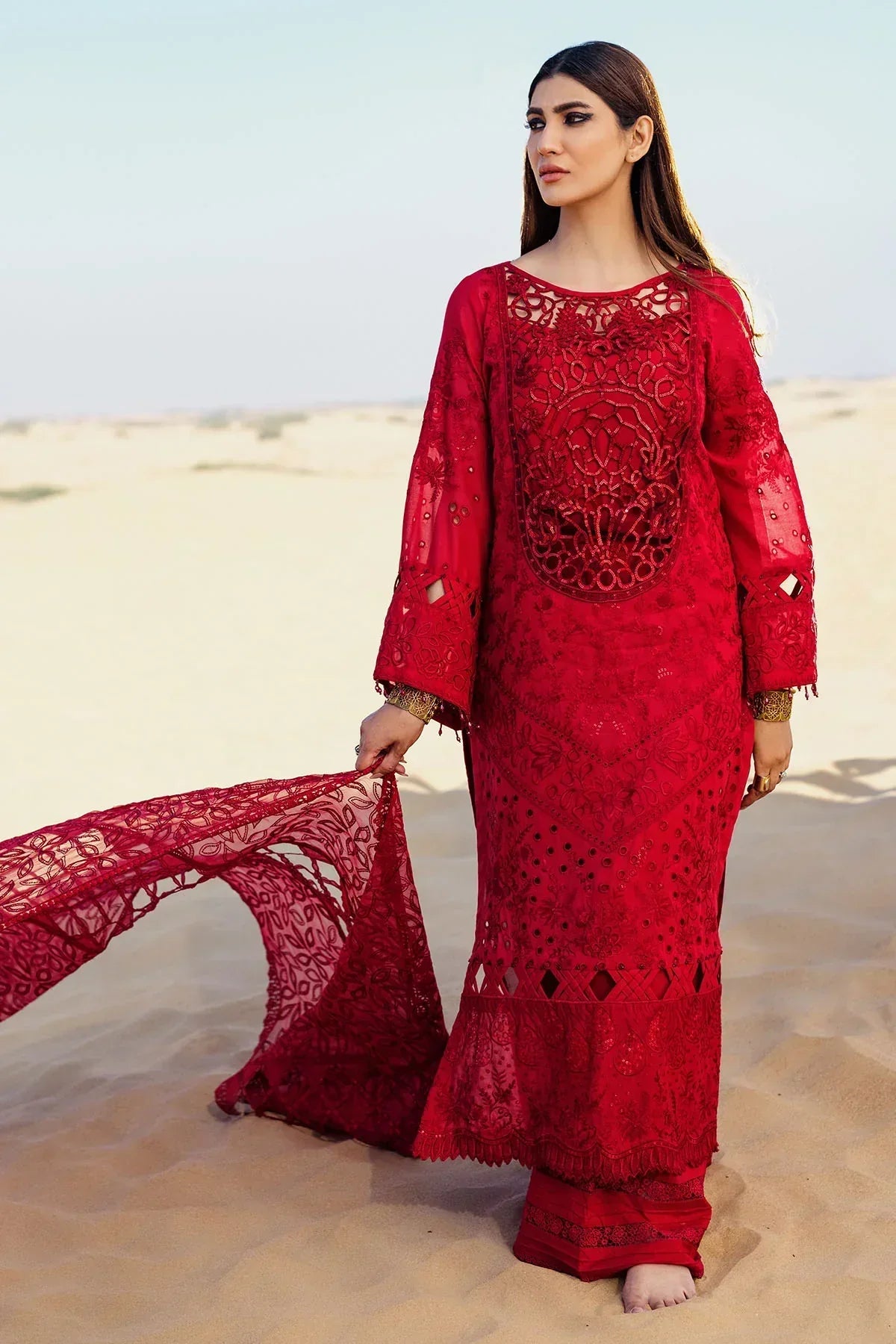 Nureh | Sehra Swiss Voil Lawn | AURORA - NE-79 -  Nureh Luxury - Original Designer Dress - House of Maryam