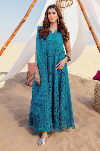 Nureh | Sehra Swiss Voil Lawn | BOSCO - NE-78 -  Nureh Luxury - Original Designer Dress - House of Maryam