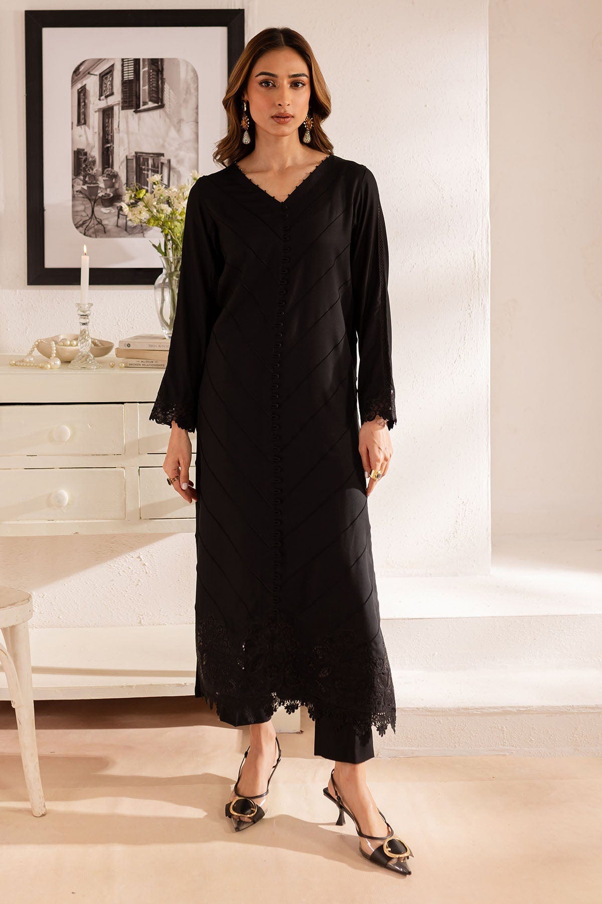 Nureh | Shades of Winter |  NP-586 -  Nureh Ladies Clothes - Original Designer Dress - House of Maryam