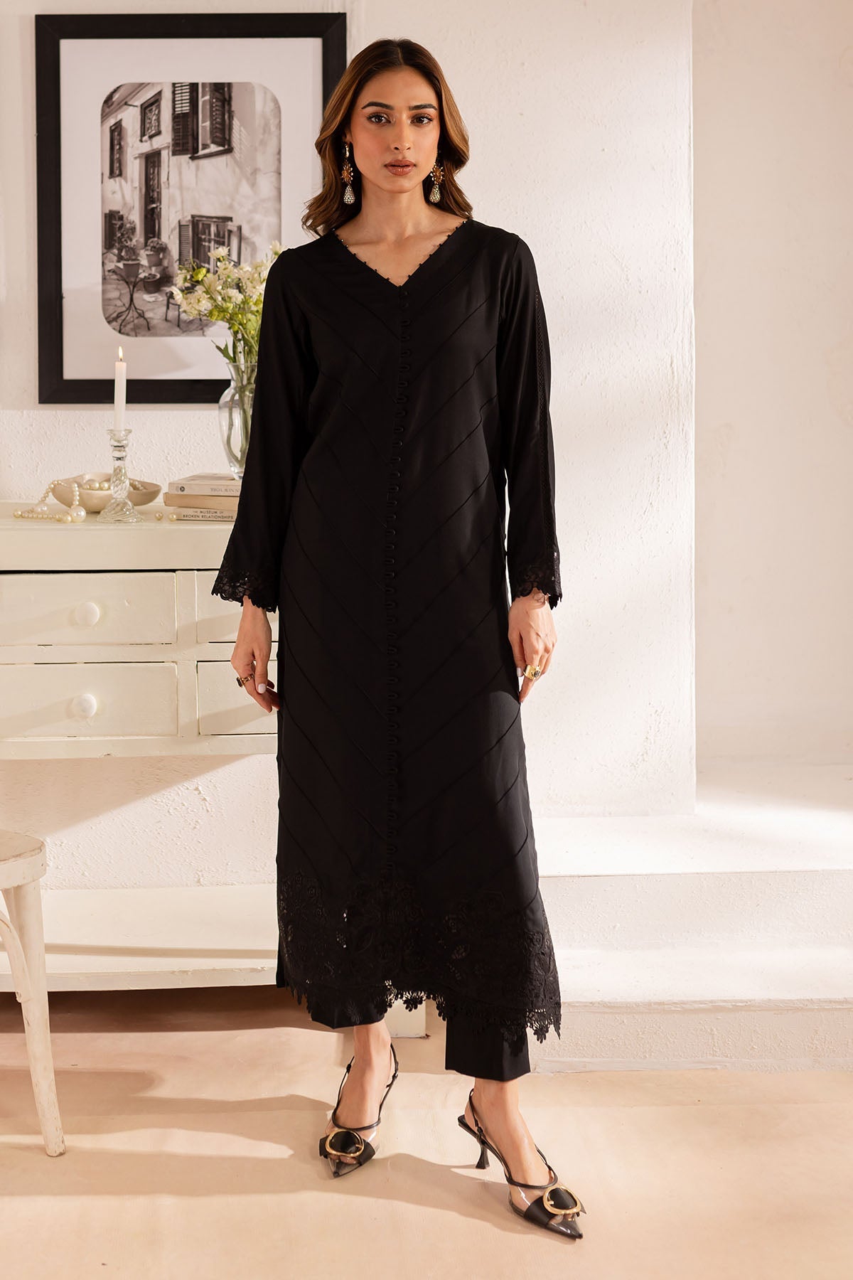 Nureh | Shades of Winter |  NP-586 -  Nureh Ladies Clothes - Original Designer Dress - House of Maryam