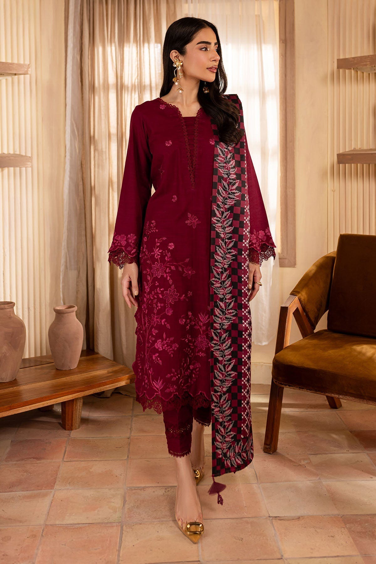 Nureh | Shades of Winter |  NP-578 -  Nureh Ladies Clothes - Original Designer Dress - House of Maryam