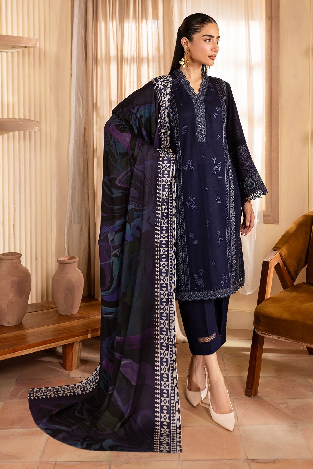 Nureh | Shades of Winter |  NP-582 -  Nureh Ladies Clothes - Original Designer Dress - House of Maryam