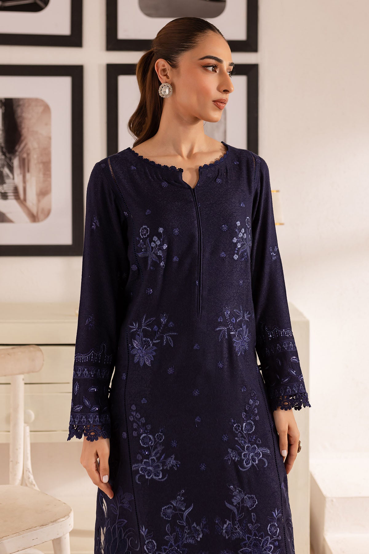 Nureh | Shades of Winter |  NP-591 -  Nureh Ladies Clothes - Original Designer Dress - House of Maryam