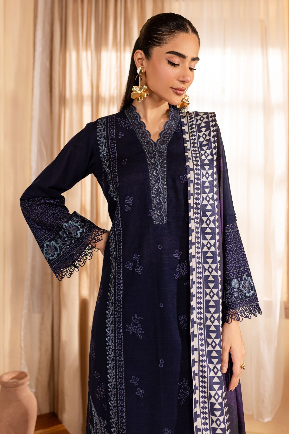 Nureh | Shades of Winter |  NP-582 -  Nureh Ladies Clothes - Original Designer Dress - House of Maryam