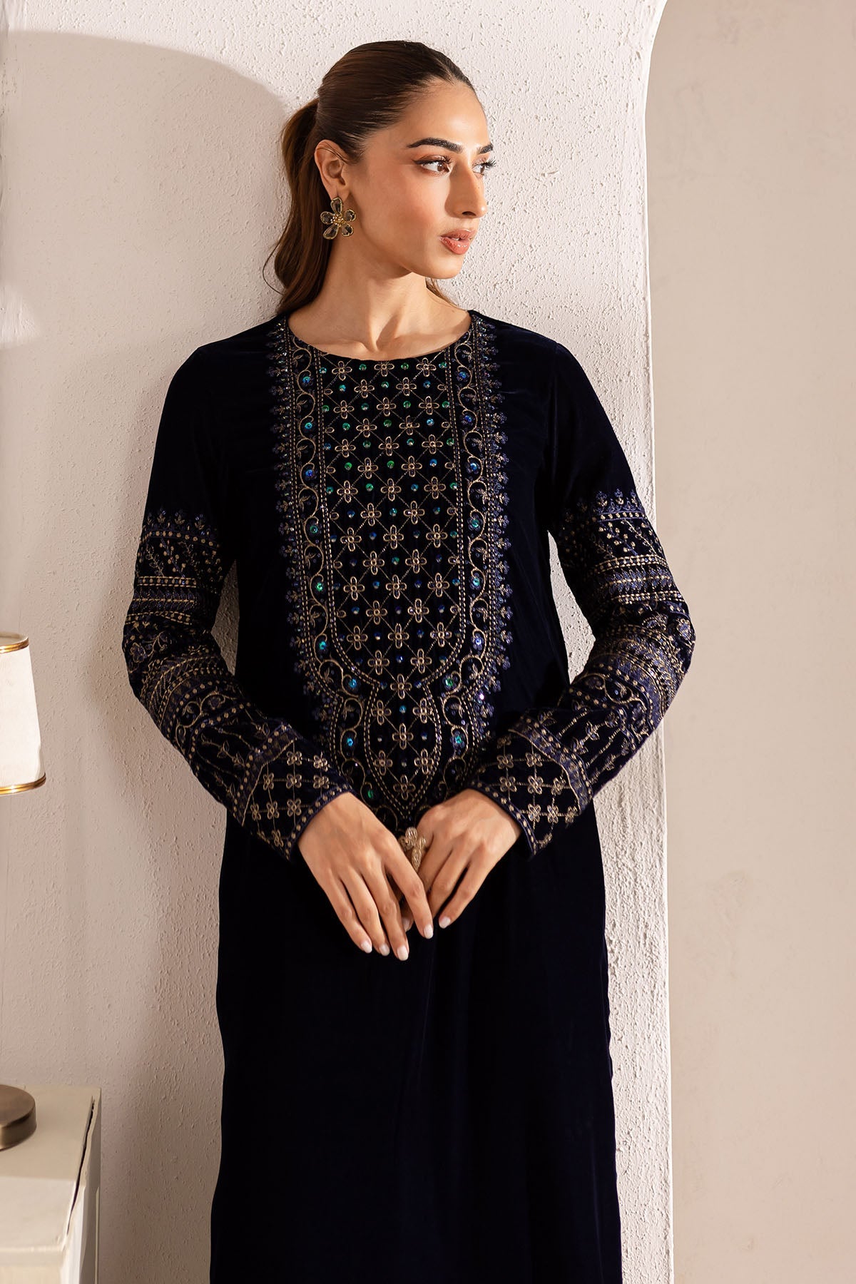 Nureh | Shades of Winter |  NP-593 -  Nureh Ladies Clothes - Original Designer Dress - House of Maryam